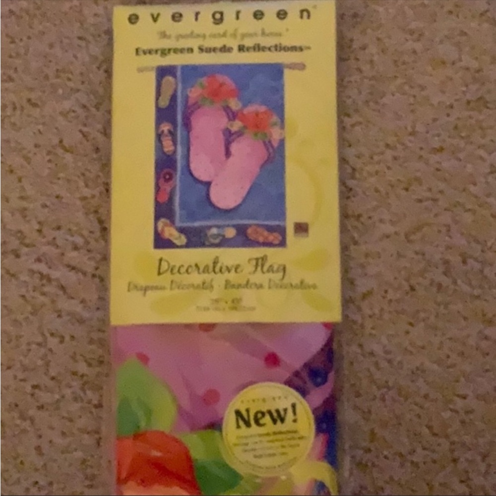 Flip flop summer fun House Flag 29" × 43 "